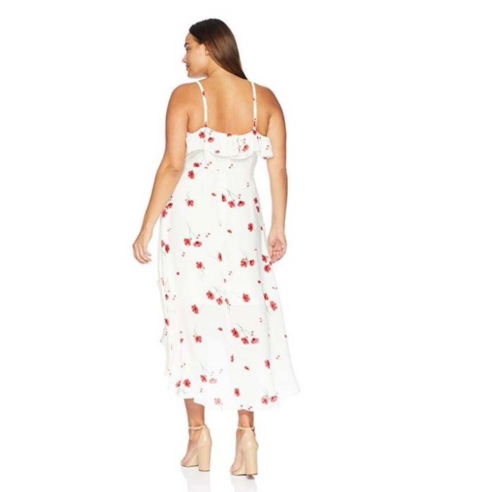 City Chic Maxi Miss Poppy Dress Plus Size - Picture 2 of 5